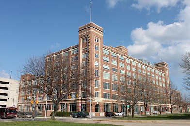 The main building (former bakery) at Bakery Square that houses Google. Photo by Joseph A. on Flickr.com.